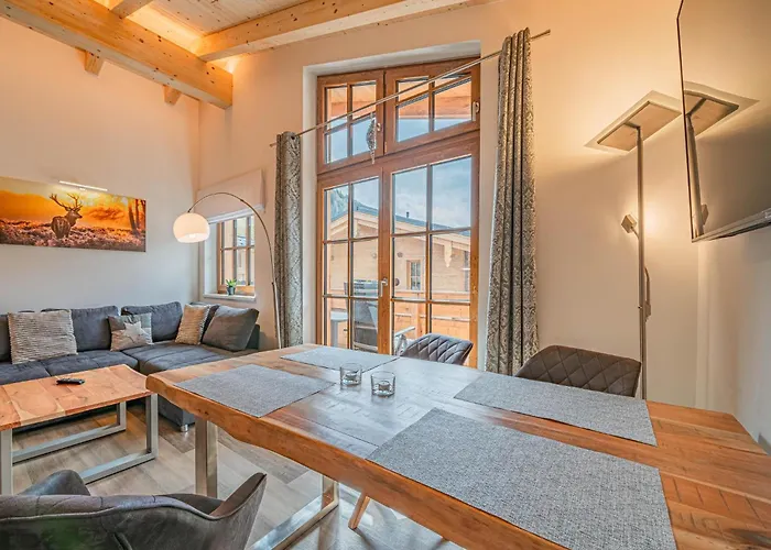 アパート Petras Chalet-apartment Am Lift ラウリス